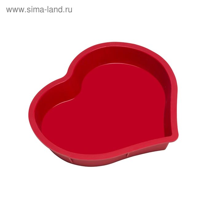Форма для выпечки «Сердце», 26 × 23 × 4 см