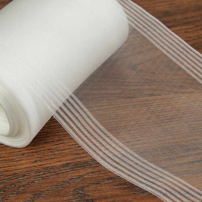 Лента для бантов, 110мм, 25±1м, цвет белый