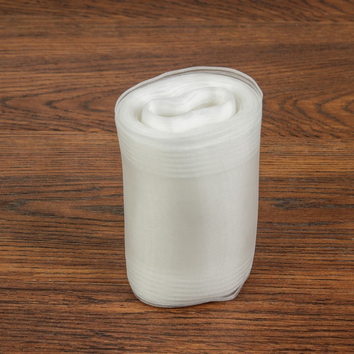 Лента для бантов, 110мм, 25±1м, цвет белый