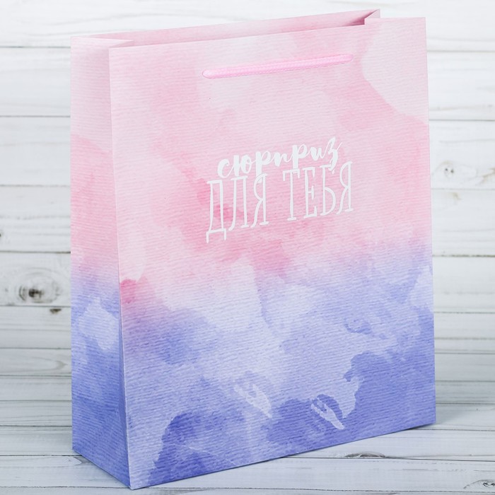 Пакет ламинированный вертикальный «Сюрприз для тебя», MS 18 × 23 × 8 см