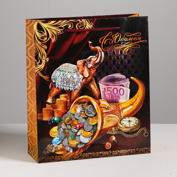 Пакет ламинированный вертикальный «Богатства!», ML 23 × 27 × 8 см