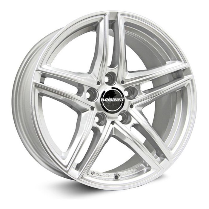 Диск Borbet XRT 8,0x18 5x120 ET30 d72,5 Brilliant Silver (221769)