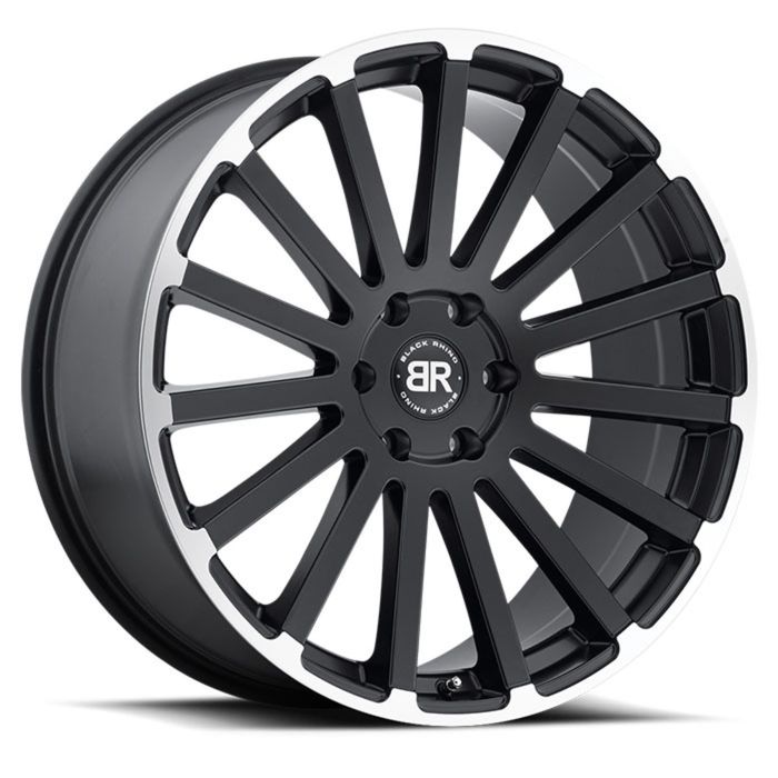 Диск BLACK RHINO Spear 10,0x24 5x150 ET30 d110,1 Matt Black Matt Machine Lip Edge (2410SPR305150F10)