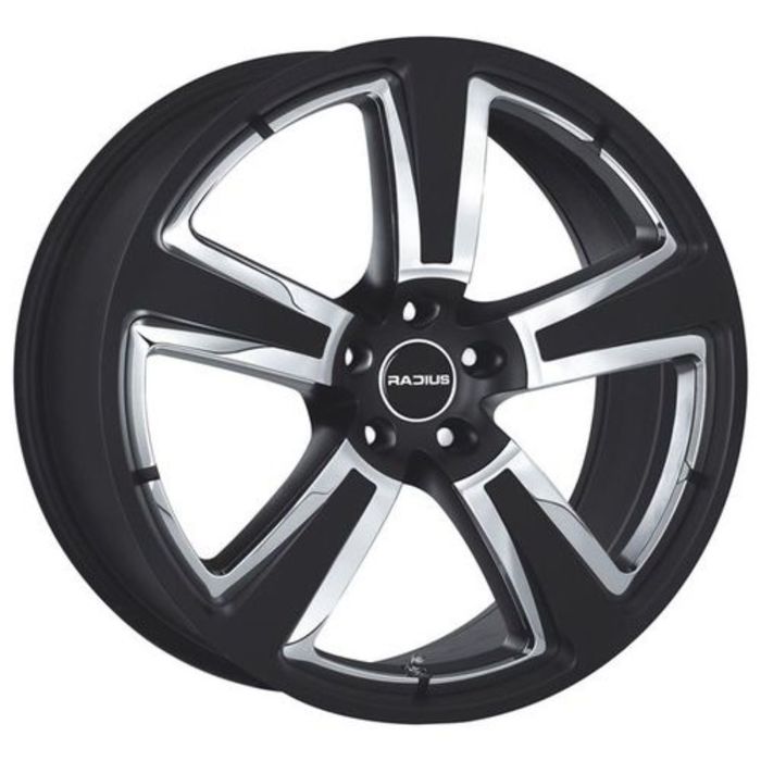 Диск RADIUS RS015 8,5x20 5x112 ET35 d75 Matt Black (RS0158520AB5H35NB)