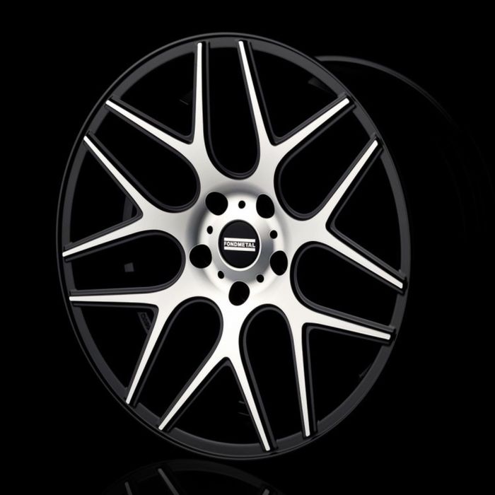 Диск FONDMETAL STCMS 8,5x20 5x114,3 ET35 d75 Matt Black Diamond Cut (STCMS 8520355114YNA4)