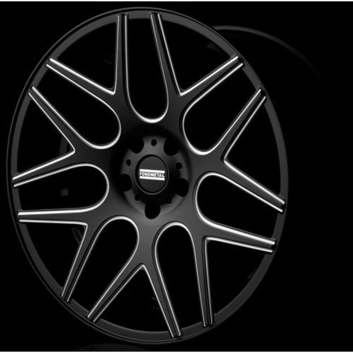Диск FONDMETAL STCMSF 8,5x20 5x112 ET30 d75 Matt Black Milled (STCMSF 8520305112YNA4)