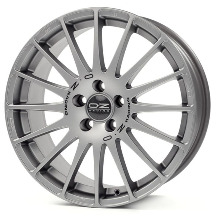 Диск OZ Superturismo GT 7,5x17 5x114,3 ET50 d75 Grigio Corsa Black Lettering (W01681250P5) dL   2525