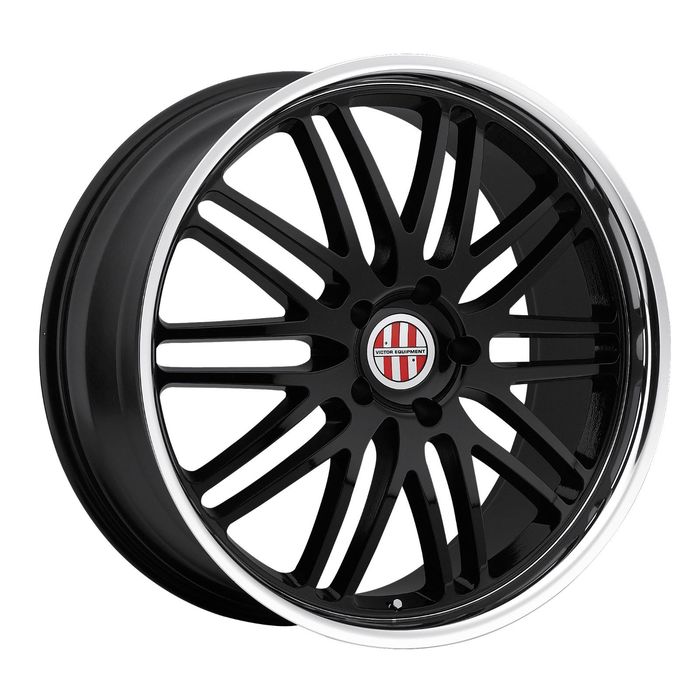 Диск VICTOR LeMans 8,5x20 5x130 ET45 d71 Gloss Black Mirror Cut Lip (2085VIL455130B71)