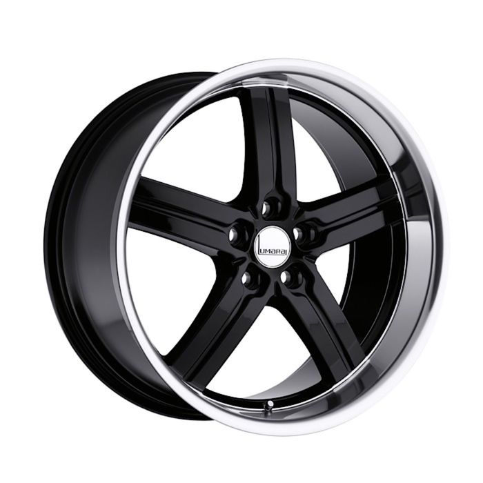 Диск LUMARAI Morro 8,0x19 5x114,3 ET37 d60,1 Gloss Black Mirror Lip (1980LUM375114B60)