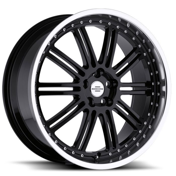 Диск REDBOURNE Marques 9,5x20 5x120 ET32 d72 Gloss Black Mirror Cut Lip (2095RMA325120F72)
