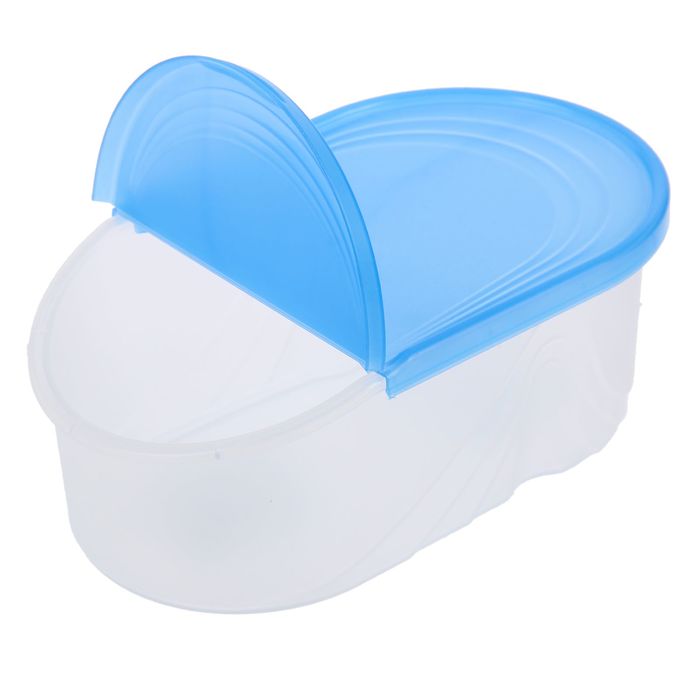 Емкость для сыпучих продуктов 0,5 л Wave, цвет голубой