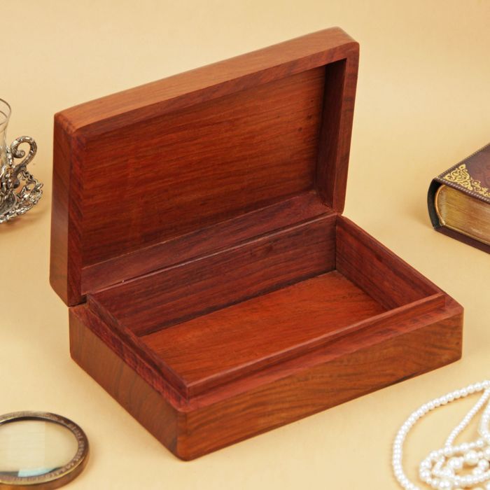 Шкатулка дерево "Мини сердечки" 7х15х23 см