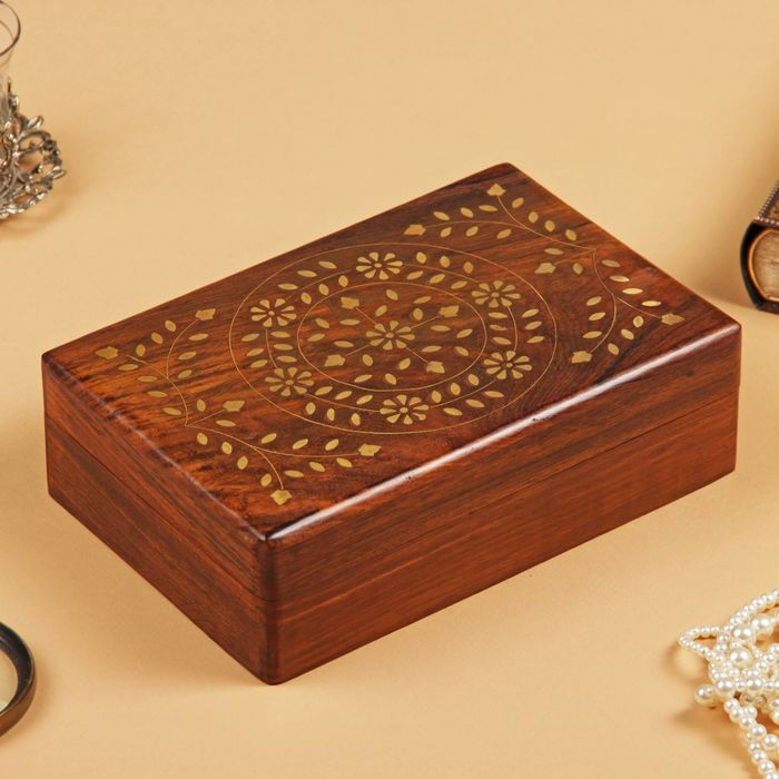 Шкатулка дерево "Мишень" 7х15х23 см