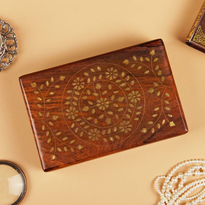 Шкатулка дерево "Мишень" 7х15х23 см