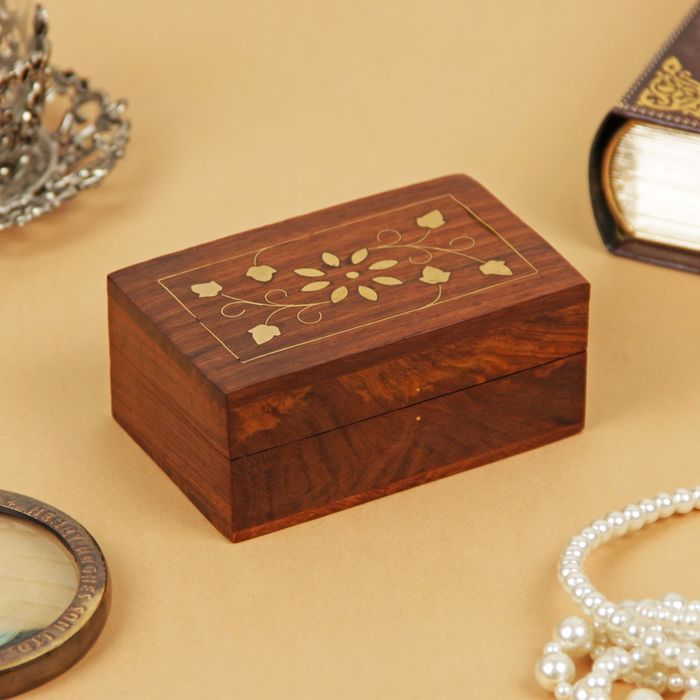 Шкатулка Индия "Тёмная"