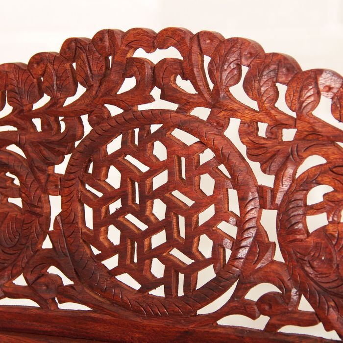 Ширма дерево резная "Лабиринт" 100х180 см