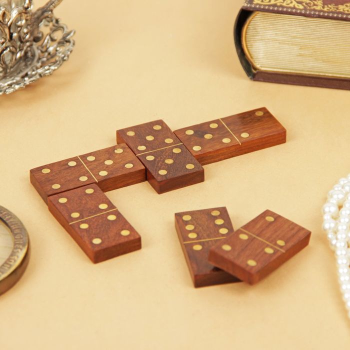 Шкатулка дерево прозрачная 3 в1 (крестики нолики, кости, домино) 7х12,7х15,5 см