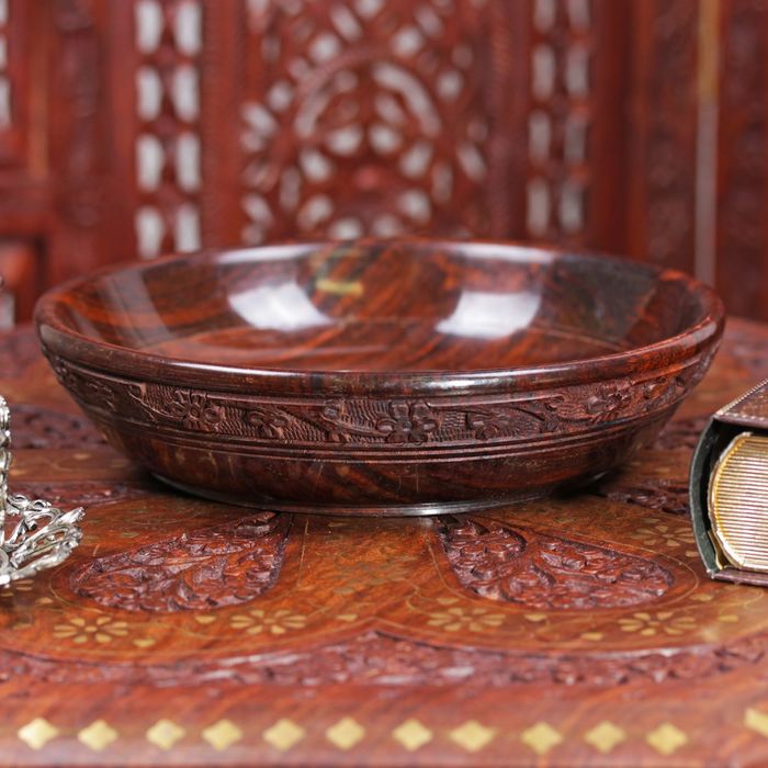 Чаша дерево "Ромашка" 4,5х20х20 см