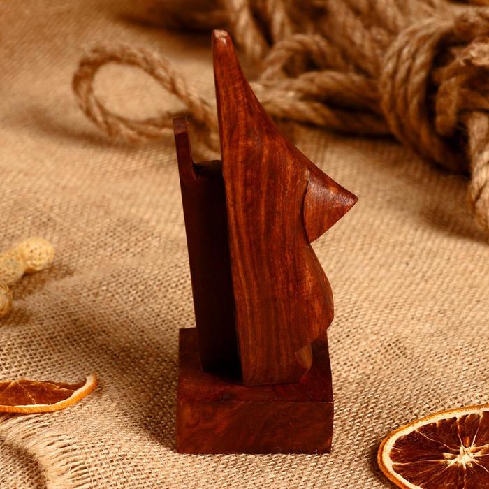 Подставка под очки дерево "На нос" 16х6х6 см