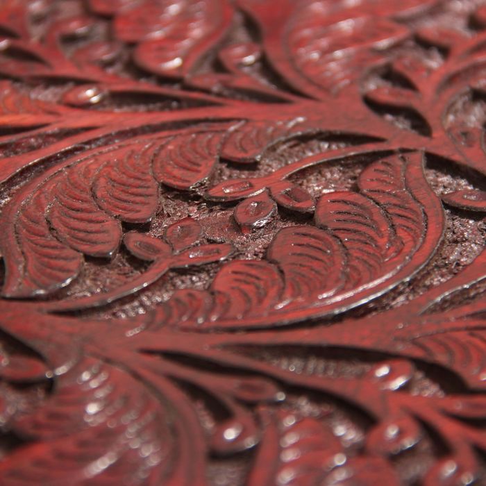 Стол дерево резной "Жар птица" 46х45х45 см