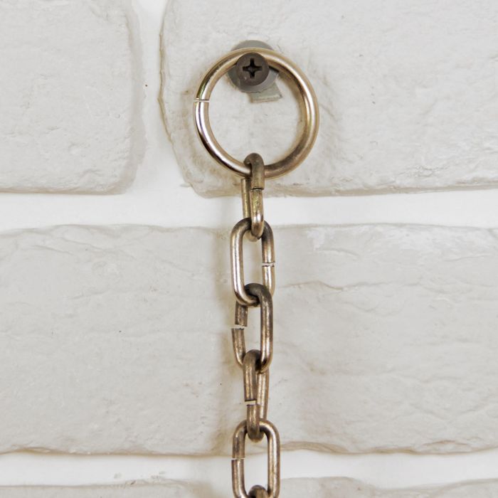 Рында алюминий с цепочкой "Отражение" 17х16х16 см