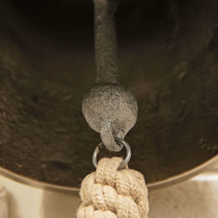 Рында алюминий с цепочкой "Отражение" 17х16х16 см