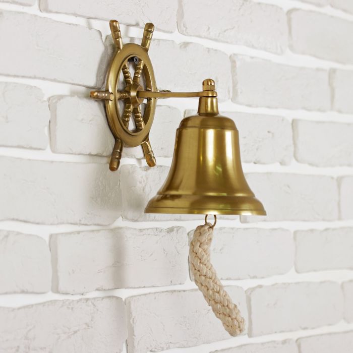 Рында "На штурвале" 20х17х14 см