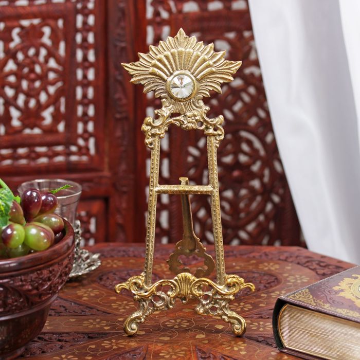 Сувенирный мольберт латунь "Глаз" 25х11х4 см