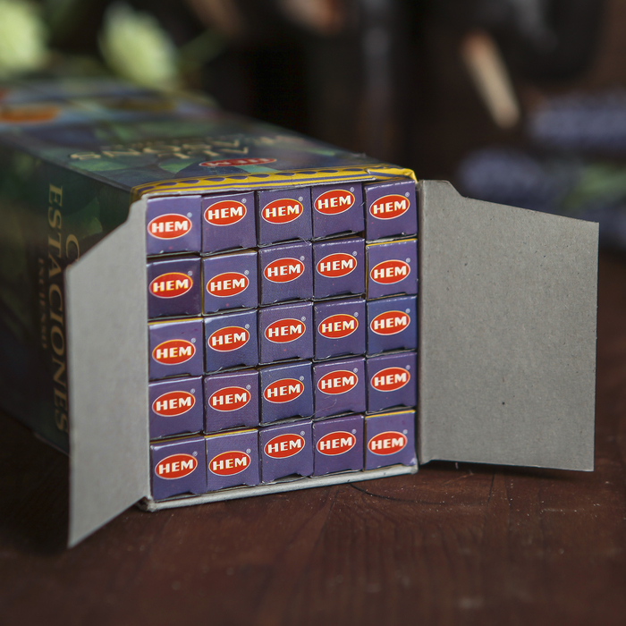 Благовония "HEM" 8 палочек угольные all season