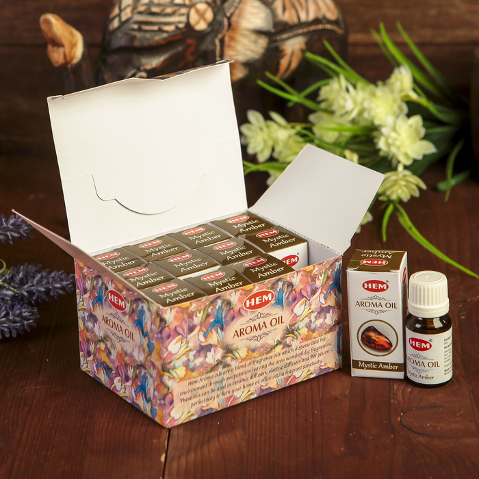 Аромамасло "HEM" 10 мл mystic amber