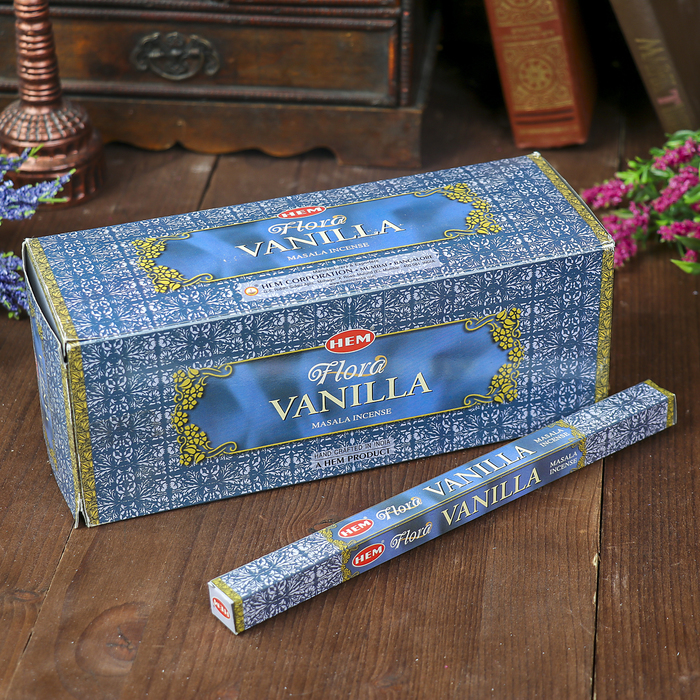 Благовония "HEM" 8 палочек масала vanilla