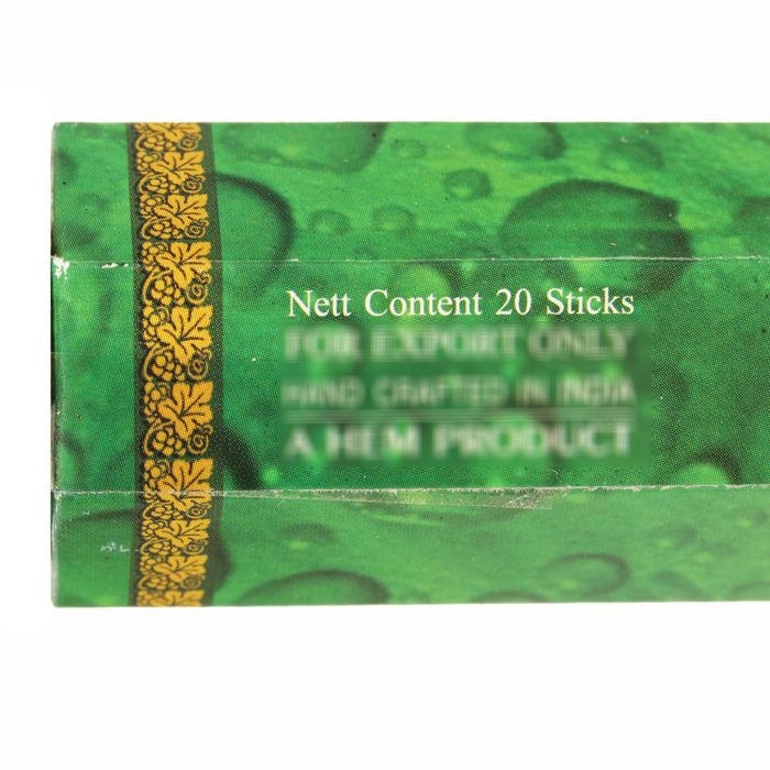 Благовония "HEM" 20 палочек угольные eucalyptus