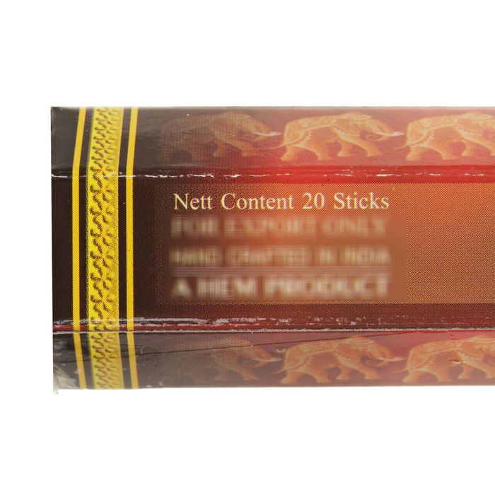 Благовония "HEM" 20 палочек угольные sandal cinnamon