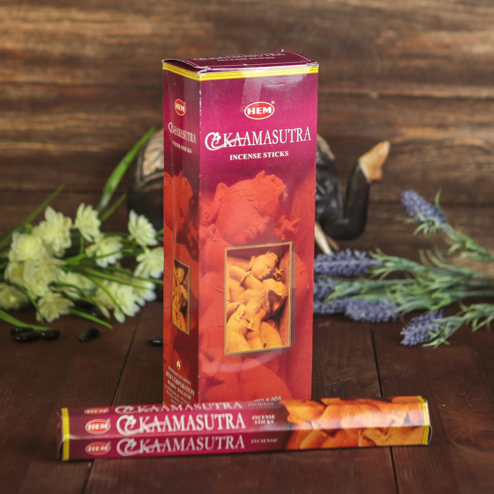 Благовония "HEM" 20 палочек угольные kamasutra