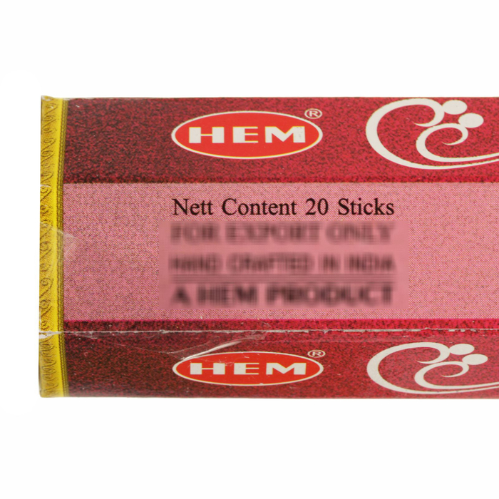 Благовония "HEM" 20 палочек угольные kamasutra