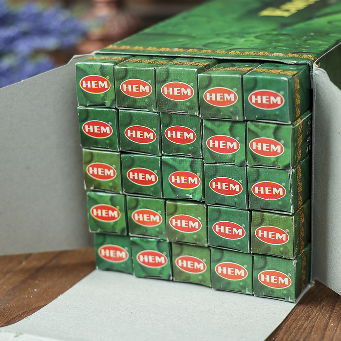 Благовония "HEM" 8 палочек угольные eucalyptus