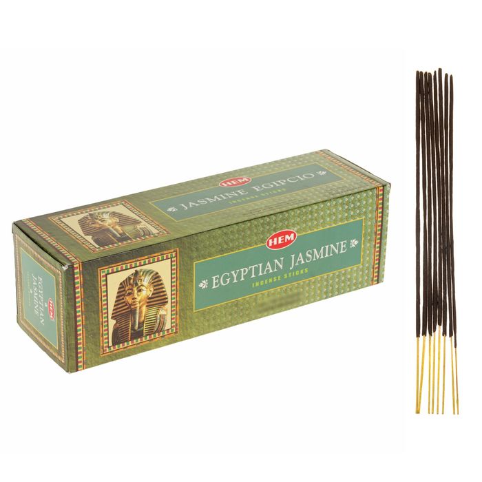 Благовония "HEM" 8 палочек угольные egiptian jasmine