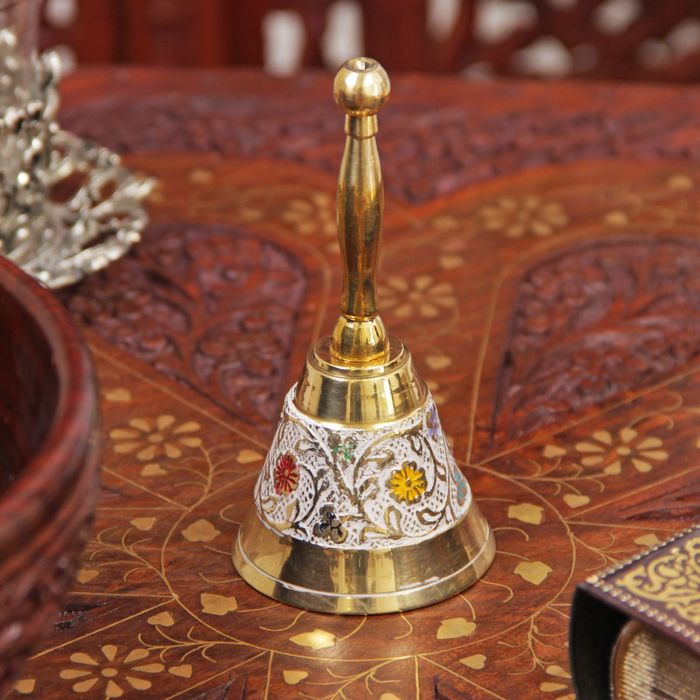 Колокольчик латунь "Раджа" 11,5х5,2х5,2 см