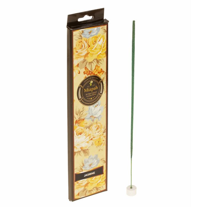 Благовония "Mizpah" 30 палочек масала с подставкой жасмин