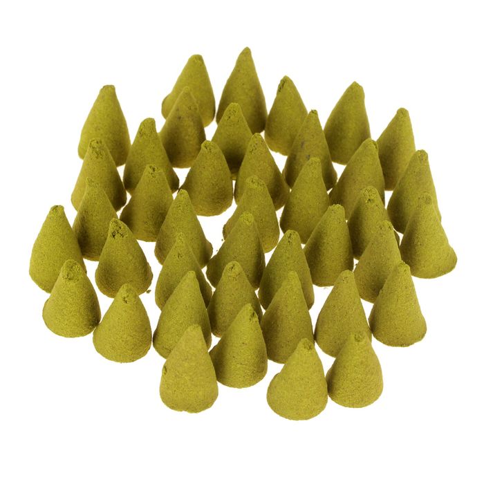 Благовония "Mizpah" 40 конусов с подставкой лемонграсс