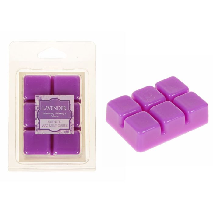 Ароматический воск набор 6 кубиков лаванда