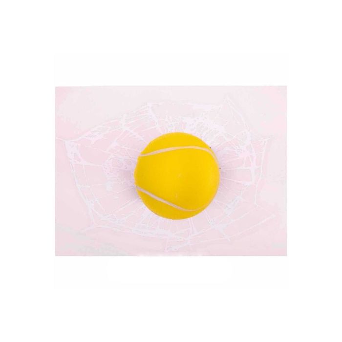 Наклейка на заднее стекло Разбитое стекло «Мяч теннисный», 3D, 200x260 см