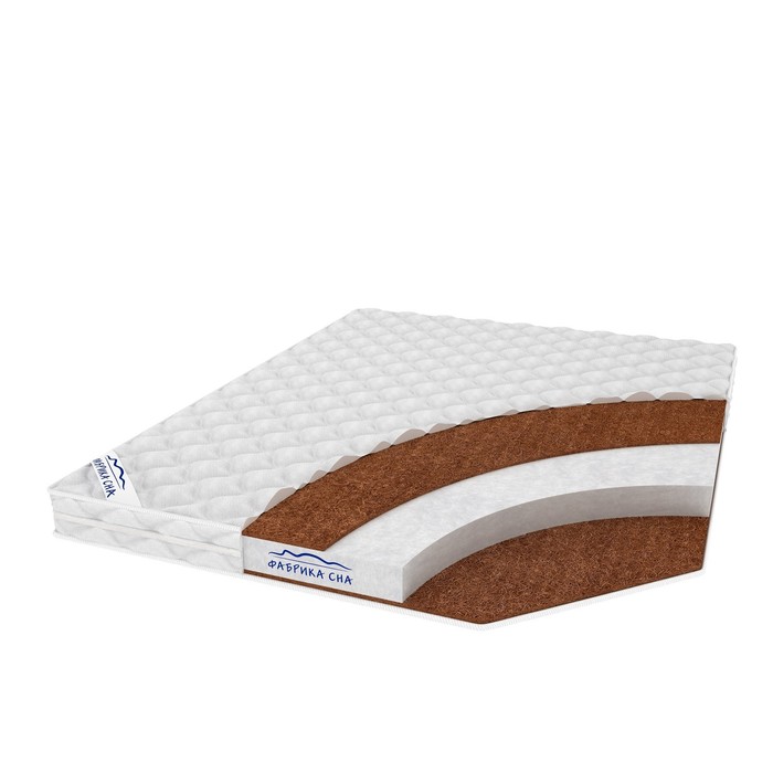 Матрас "Модена", размер 90х190 см, высота 11-13 см, трикотаж