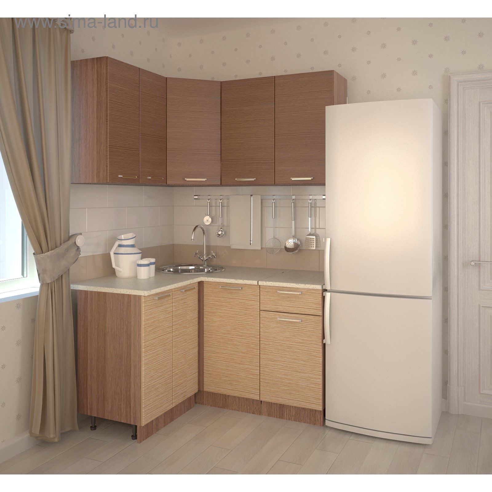 Лен светлый лен тёмный гаррнитур