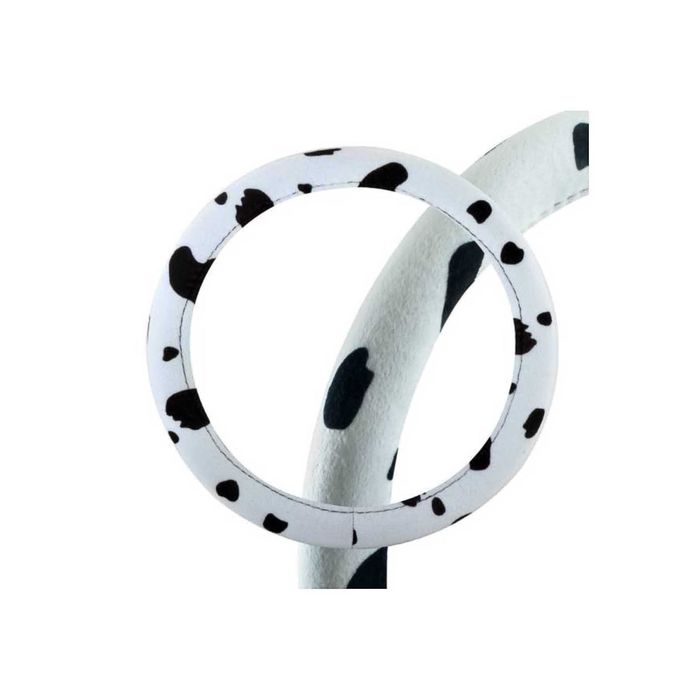 Оплетка SKYWAY SAFARI "Далматинец", вельвет, размер M, черная/белая ECO