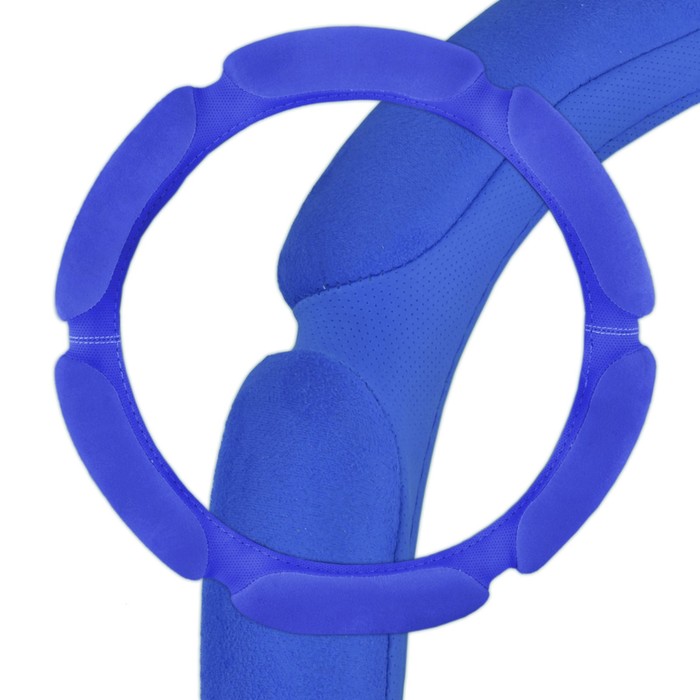 

Оплетка замша, 6 подушечек, XL синяя Skyway,, S01101022