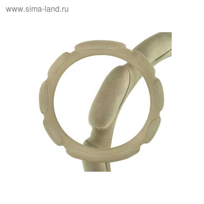 

Оплетка замша, 8 подушечек, L бежевая Skyway,, S01101037