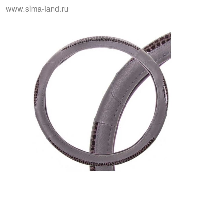 

Оплетка кожаная, L серая Skyway, S01102382