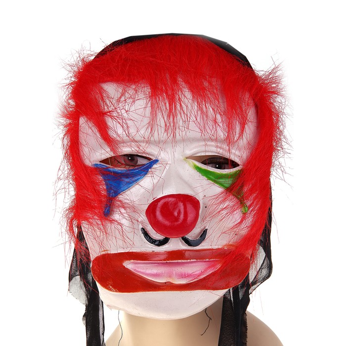 Карнавальная маска латексная "Грустный клоун"