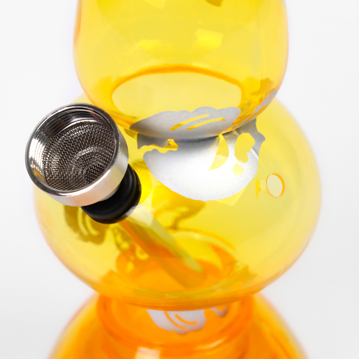 Бонг цветной, "Мулине"стекло 16х7,5х7,5 см